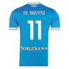 Napoli De Bruyne 11 Børn Hjemme 2025-26 - Fodboldtrøjer (S/S)